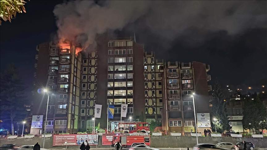 U požaru u tuzlanskom domu penzionera stradalo 10 osoba